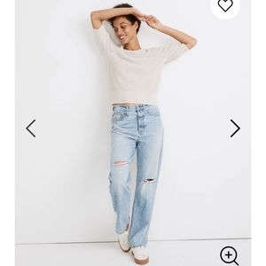 Madewell the Dad Jean Ripped Edition